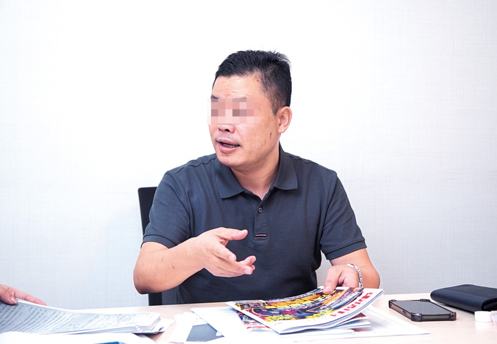內地教育機構負責人王先生，日前跨境來港接受本刊專訪，大爆懷疑被騙過程。