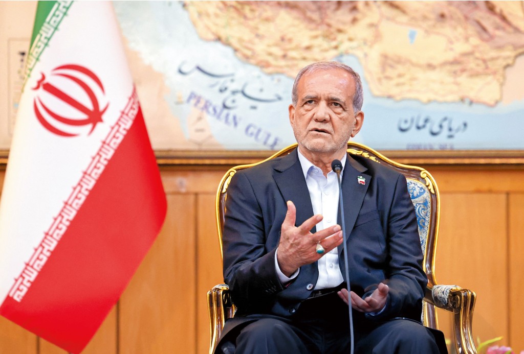 伊朗總統佩澤希齊揚表示，在嚴重缺水情況下，將首都搬離德黑蘭已是別無選擇之舉。