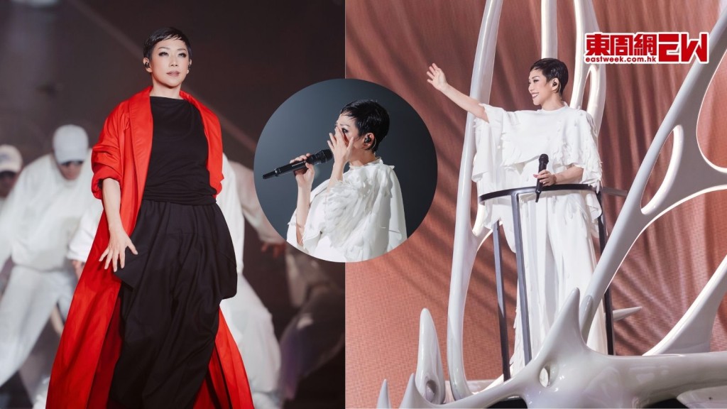 林憶蓮演唱會︱相隔9年在港開騷 狂講多謝兼感動落淚：終於返屋企喇 鍾楚紅陳慧琳激罕同框
