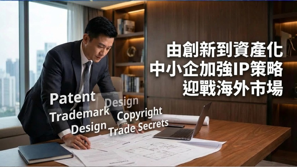創意變資產成關鍵　中小企加快知識產權佈局應對競爭