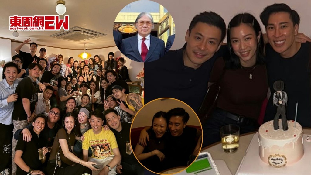 霍啟仁孖未婚妻Namfon為馬天佑慶生 無名指戴婚戒 父親霍震霆親證兩人已結婚