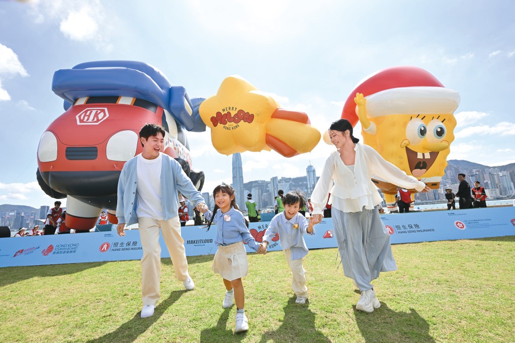 香港冬日IP角色慶典「Merry Balloon Hong Kong」，將於十一月二十四日至明年一月四日期間舉行。