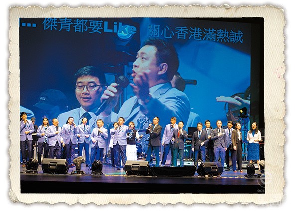 熱愛歌唱的陳建強在「傑青五十周年音樂會」粉墨登場，與一眾傑青一起高歌。