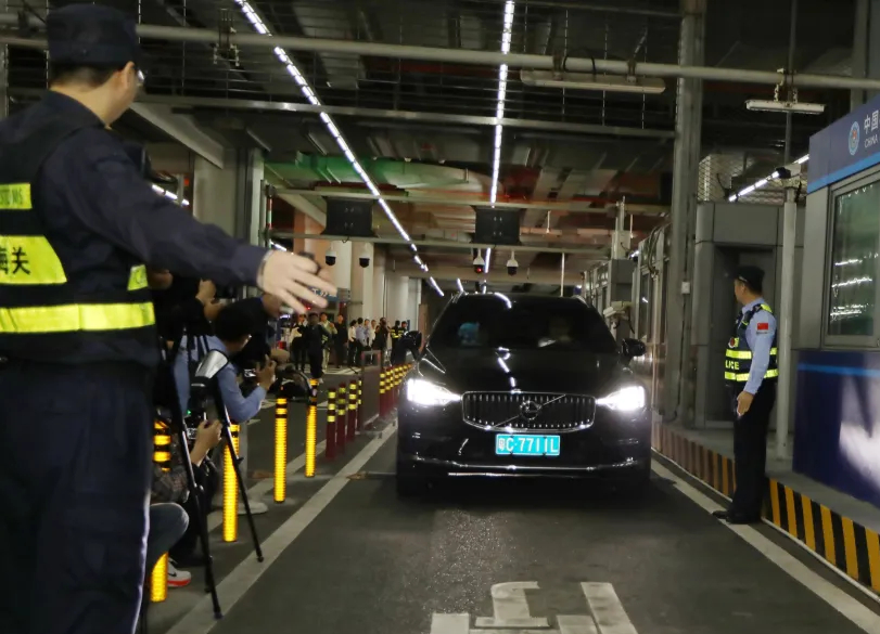 粵車南下正式啟動,首名司機是來自珠海 粵車南下正式啟動,首名司機是來自珠海