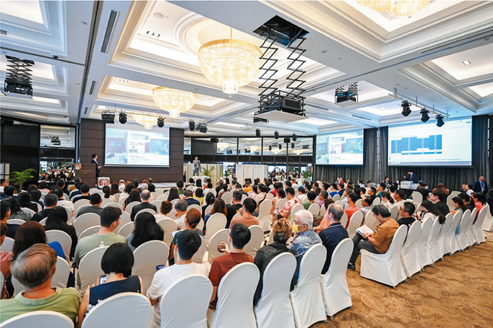 FMI上月在新加坡完成第二次大型日本物業博覽會，反應熱烈，需要臨時加開諮詢會。