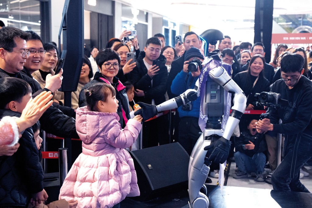 「杭州六小龍」之一宇樹科技旗下機械人大受歡迎,引爆內地機械人狂熱。 「杭州六小龍」之一宇樹科技旗下機械人大受歡迎,引爆內地機械人狂熱。