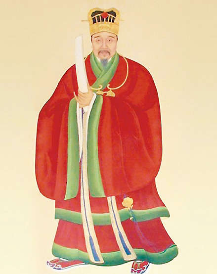 明代狀元倫文敘。 明代狀元倫文敘。