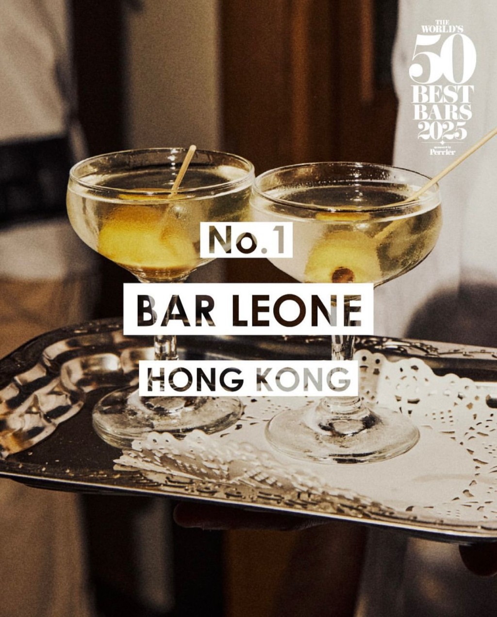 Bar Leone獲選世界第一酒吧 Bar Leone獲選世界第一酒吧