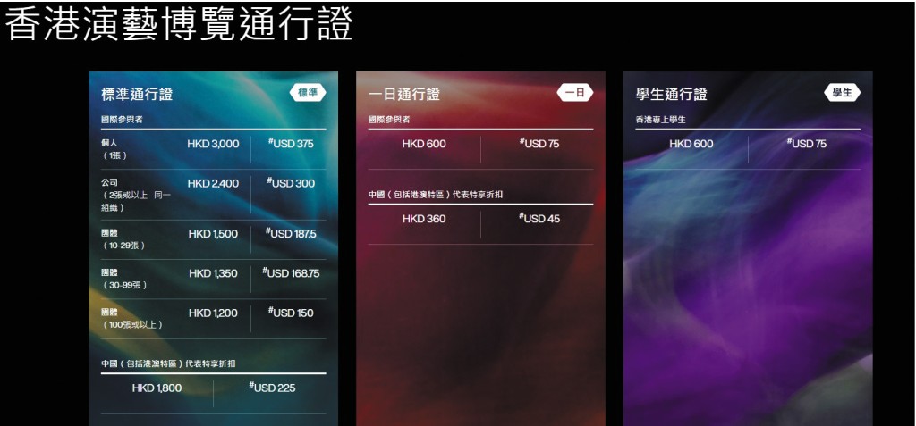 演藝博覽至今只售出逾一千三百張門票。