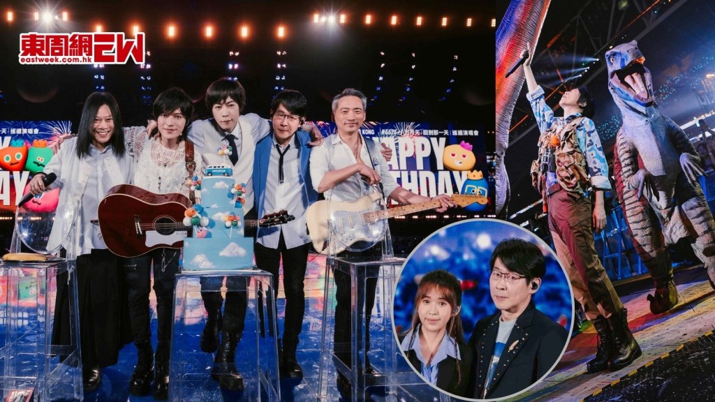 五月天巡演香港站壓軸場 冠佑女兒「小玫瑰」劉芯妤驚喜現身任嘉賓 阿信即席提交新任務