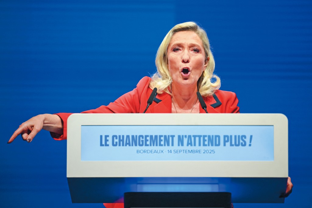 馬琳勒龐不急於奪權，而是要「讓馬克龍自行崩潰」。