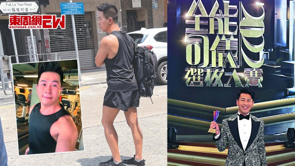 蔡國威被讚健碩飄飄然 冇睇車行出馬路好牙煙