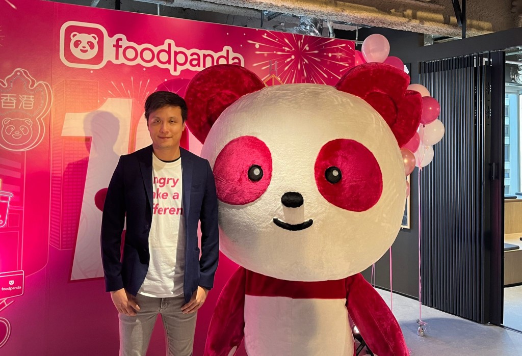 foodpanda香港行政總裁賴偉昕表示以平常心面對競爭，「最重要是做好本份。」