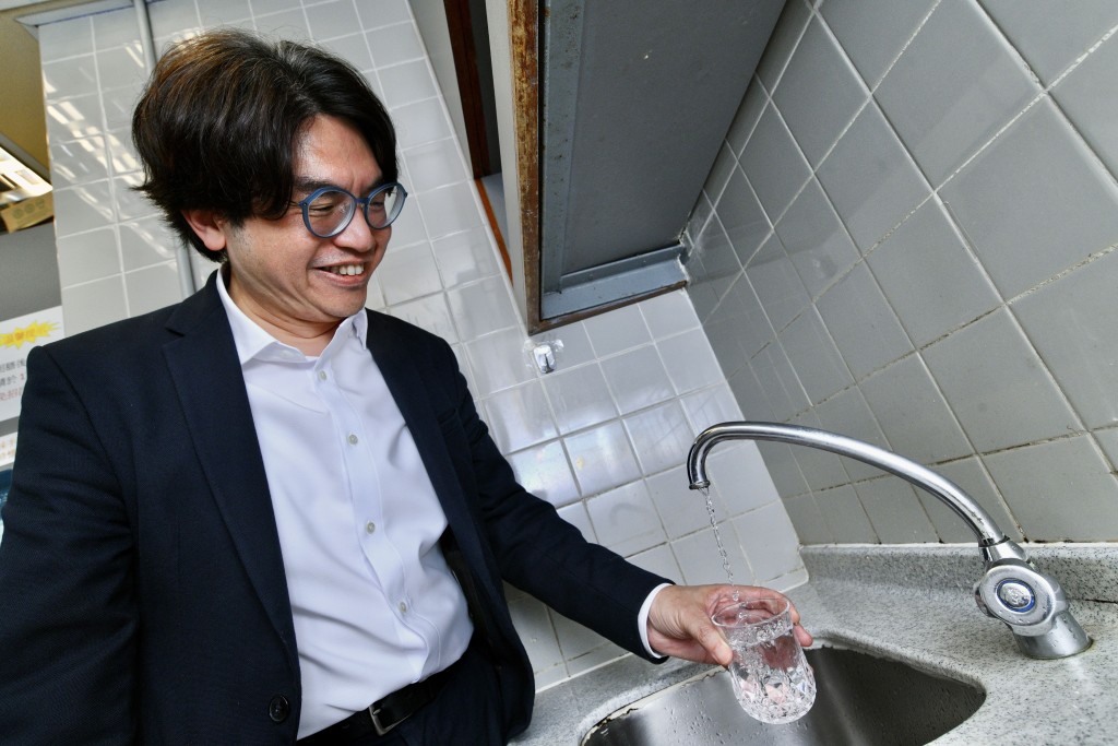 水務署署長黃恩諾。 水務署署長黃恩諾。