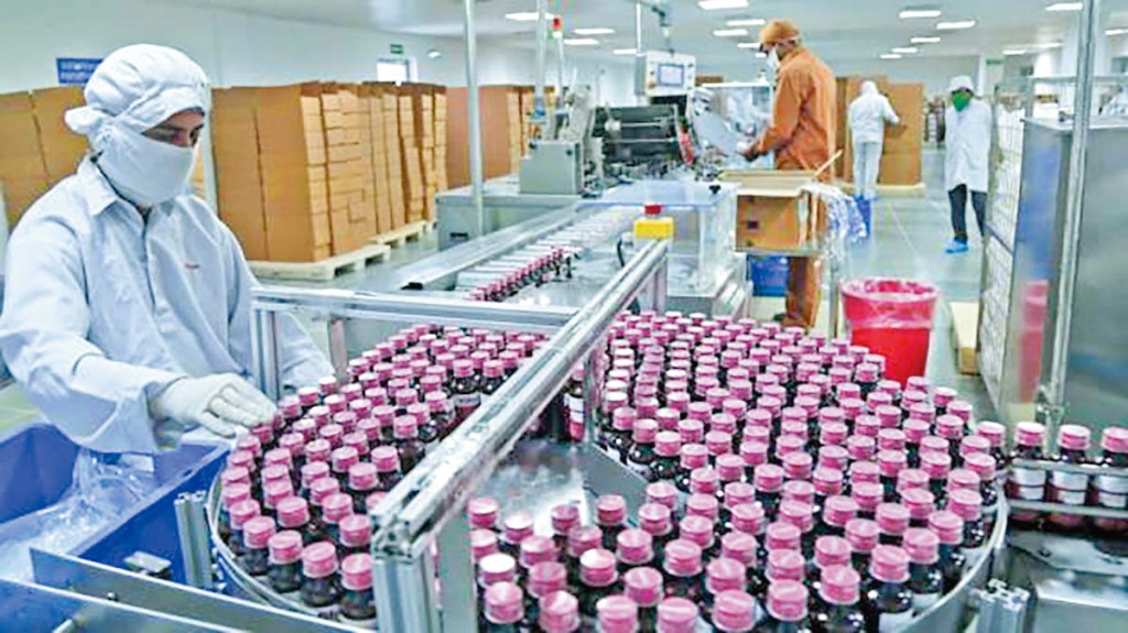 藥品製造廠房講求極高的衞生環境，保證藥物不被污染。