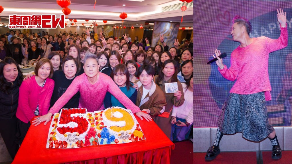 蔡一傑59歲生日筵開22席慶祝 出動私伙Labubu抽獎 親述去年做開腦手術冇搞生日會感受