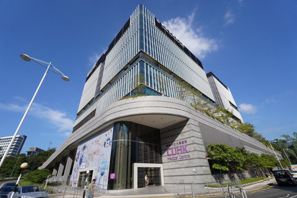 香港中文大學醫院。資料圖片 香港中文大學醫院。資料圖片