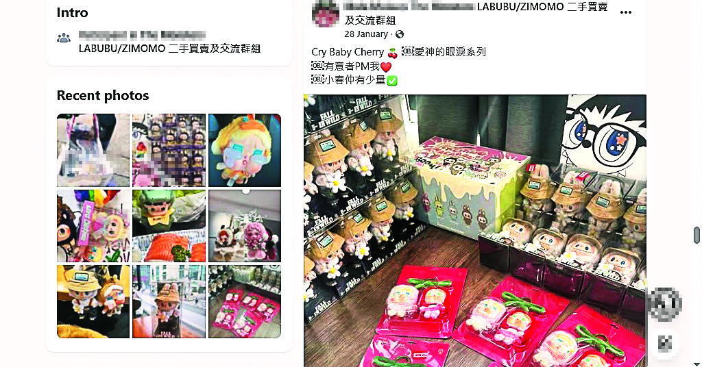 有網店經常舉行拍賣LABUBU,但不少留言指等候多時仍未收到貨。 有網店經常舉行拍賣LABUBU,但不少留言指等候多時仍未收到貨。