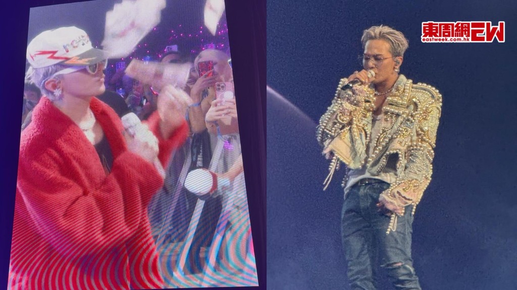 G-DRAGON香港演唱會Day 2  落台親近Fans遭「掟銀紙」嚇呆