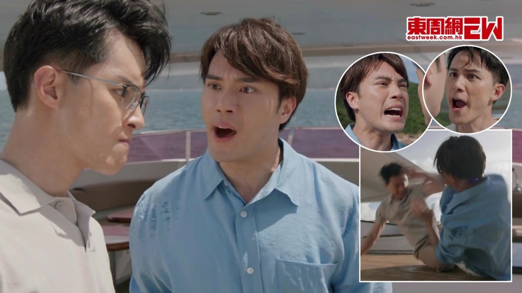 金式森林︱ 何廣沛日夜咆吼成「鬧人擔當」 陳浚霆青筋上頸反擊 今晚兩兄弟大打出手  有人墮海生死未卜