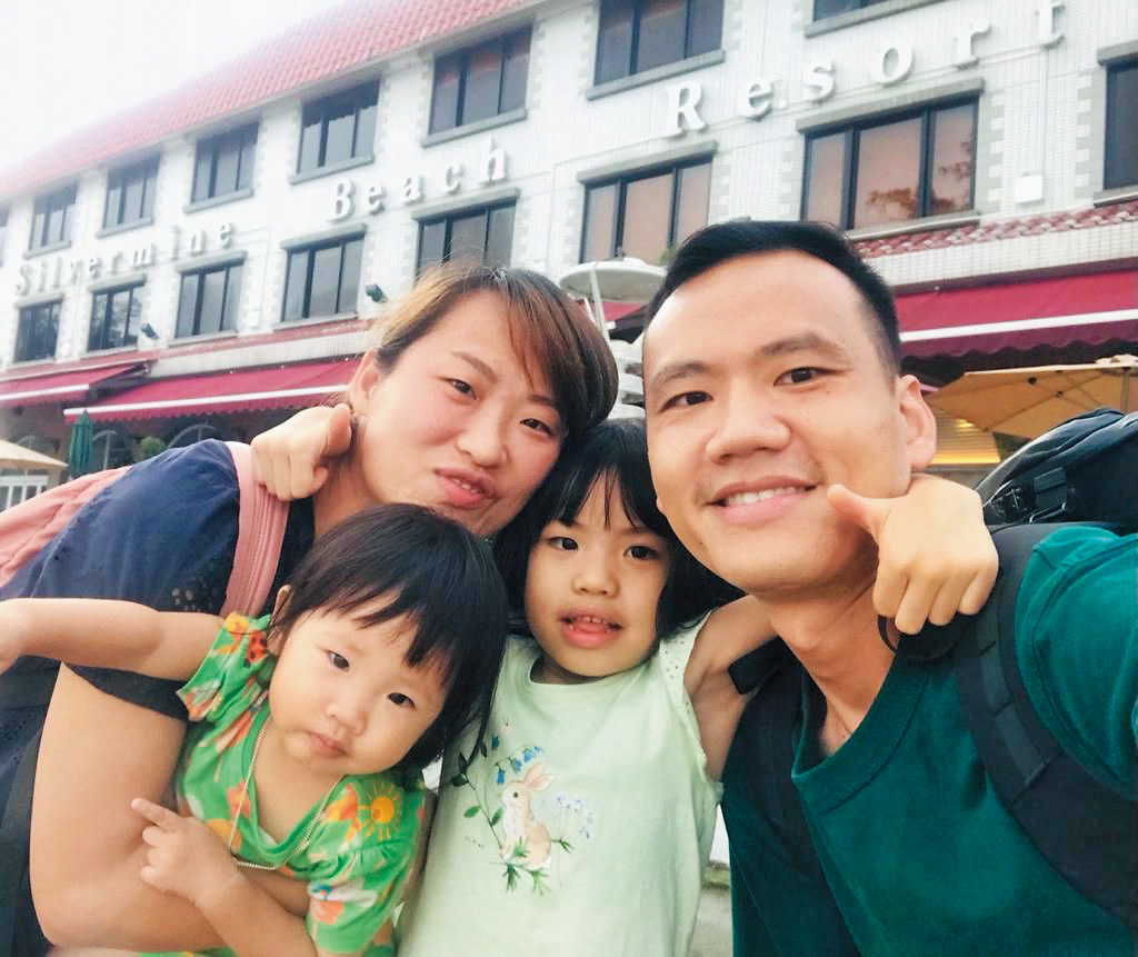 作為兩女之母，工作上傾盡全力，蕭倩文感謝丈夫的理解和支持。
