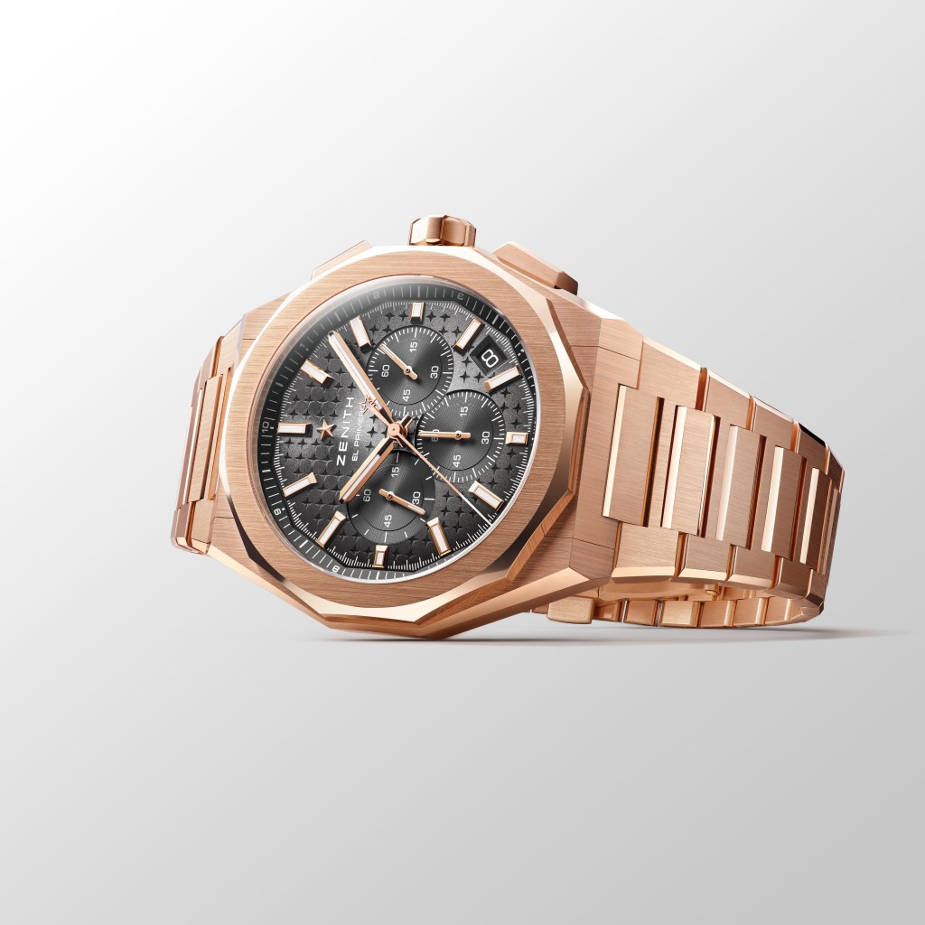 DEFY SKYLINE計時腕錶（玫瑰金）售價：HKD513,600