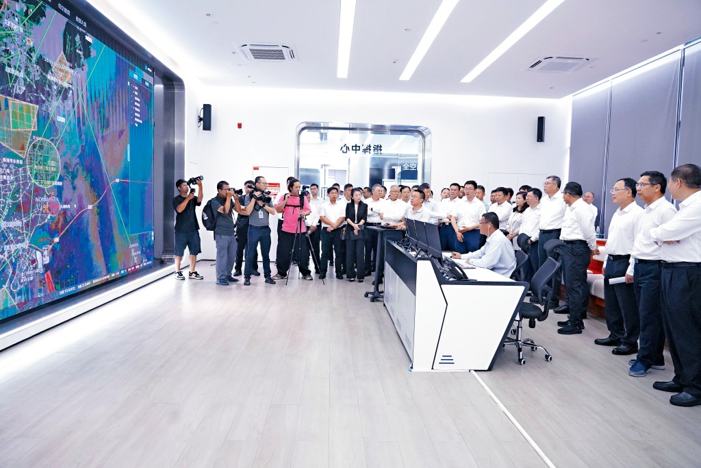 珠海低空交通管理系統昨登場，有別一般監測，具數碼化管理能力。