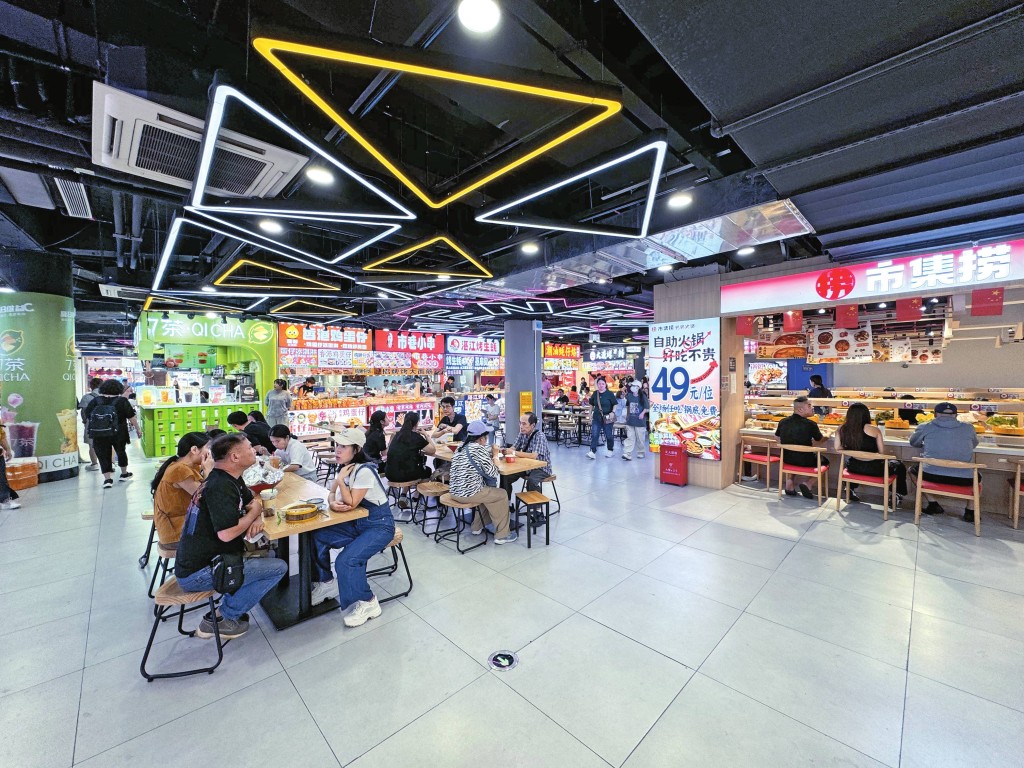 內地餐飲市場規模龐大，去年每日食品配送量達八千萬單。