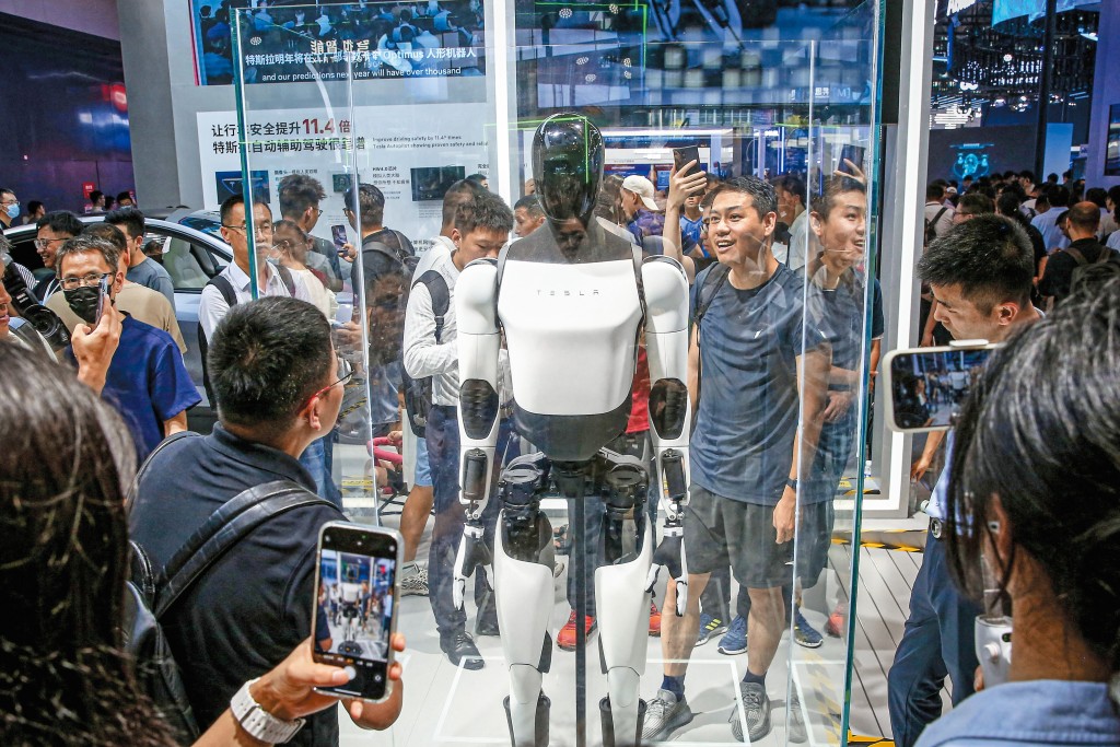 市場憧憬特斯拉的機械人量產,作為其中一個供應商的三花智控勢受惠。 市場憧憬特斯拉的機械人量產,作為其中一個供應商的三花智控勢受惠。