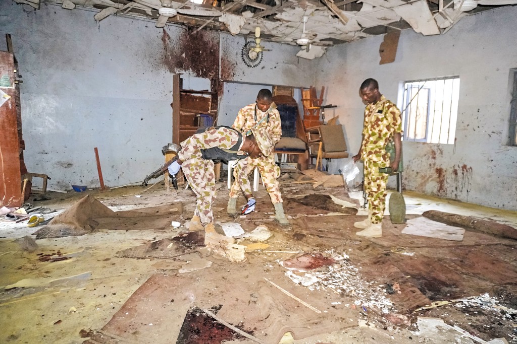 尼國東北重鎮邁杜古里在聖誕日發生清真寺爆炸，造成至少五死。