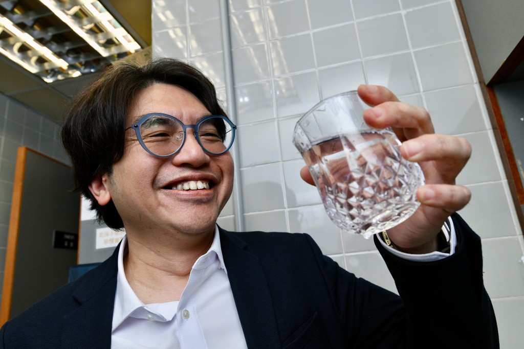 水務署署長黃恩諾。 水務署署長黃恩諾。
