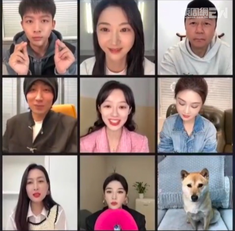 《似錦》直播宣傳,大黃都有份呢! 《似錦》直播宣傳,大黃都有份呢!