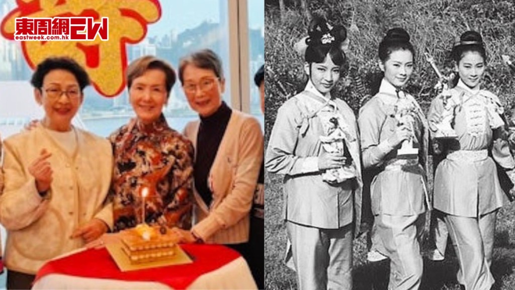 沈芝華80歲大壽回港慶生 陳寶珠馮素波到賀 昔日「七公主」三人聚頭保養得宜掀集體回憶