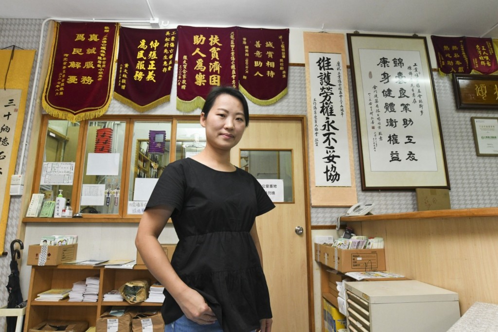 蕭倩文認為，現時僱員補償條例有缺失，促請香港就過勞死立法。 