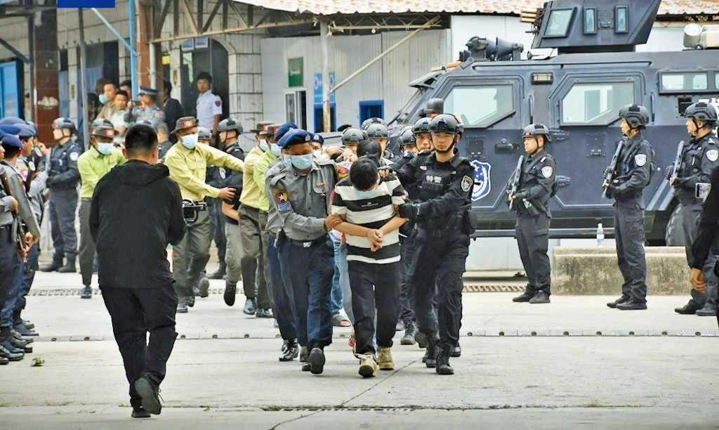 在中緬泰三國的嚴厲行動下，搗破了多個電詐團夥，拘捕罪犯數以千人。
