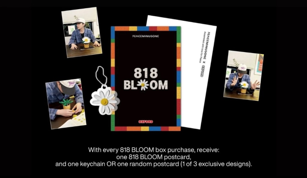 GD「818 BLOOM」小雛菊積木禮盒