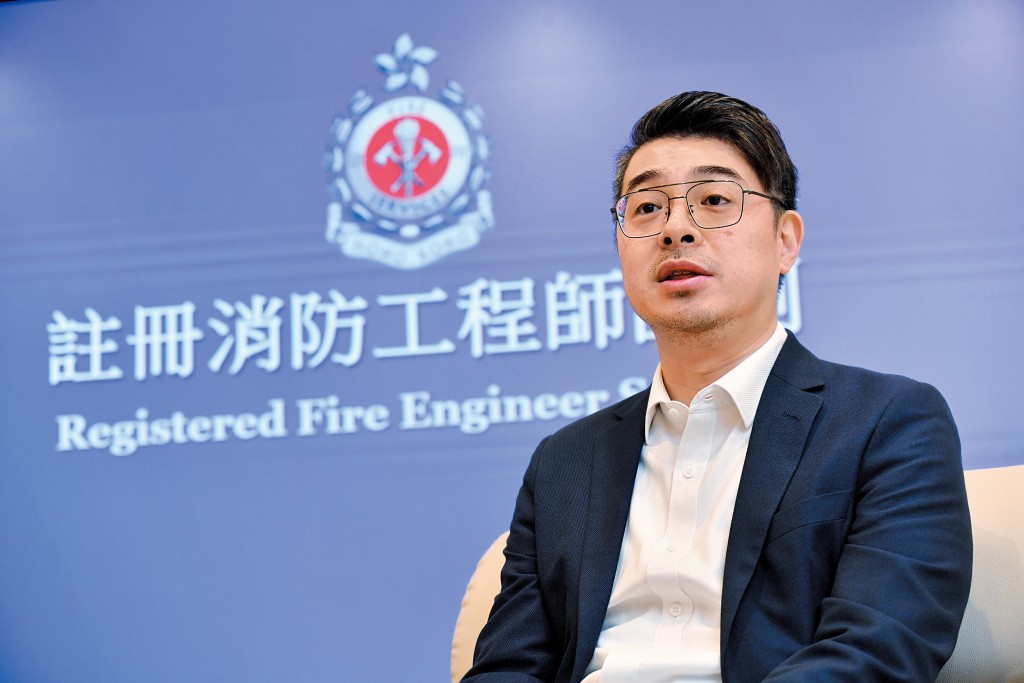 區家豪指，雜物阻塞通道會大幅增加公眾在火警時的逃生難度。