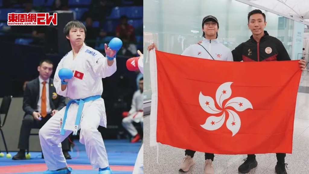 吳業坤打空手道入選港隊圓夢 首度參加亞錦賽雖敗猶榮：我係香港運動員