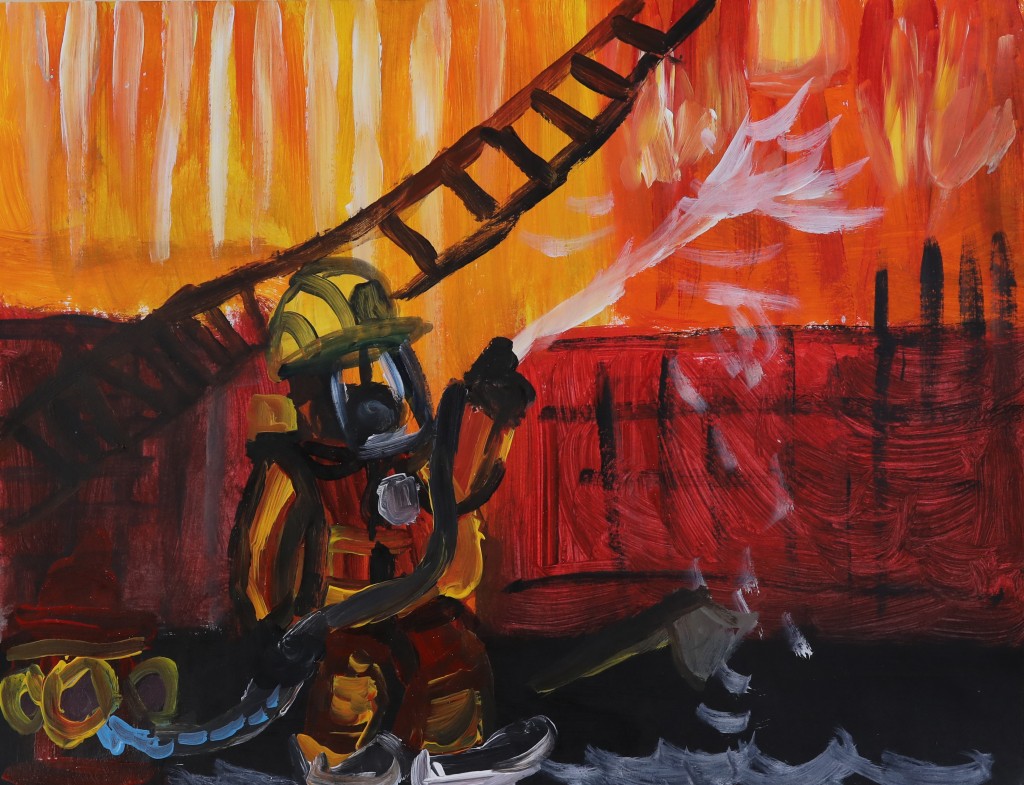 第2組 西洋畫亞軍: 區柏熹 第2組 西洋畫亞軍: 區柏熹