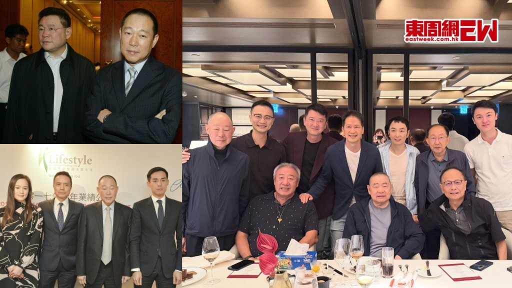 劉鑾鴻劉鑾雄富豪聚會罕同框 精神飽滿氣俱色佳 百億身家「細劉」子女為顏值高學霸