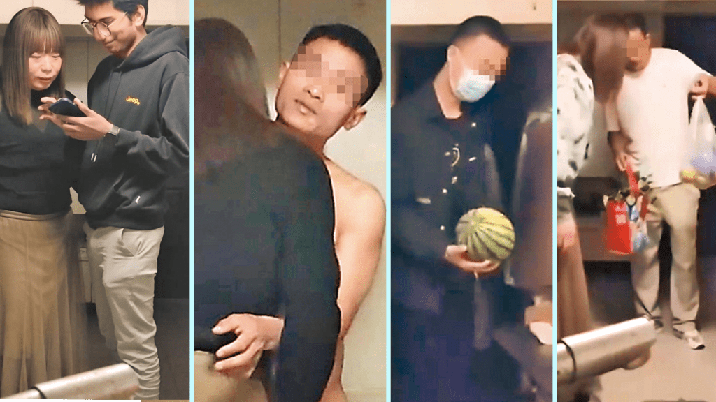 無論來訪男士只帶些小禮品,甚至只是一個西瓜,都會得到「紅姐」殷勤招呼。 無論來訪男士只帶些小禮品,甚至只是一個西瓜,都會得到「紅姐」殷勤招呼。