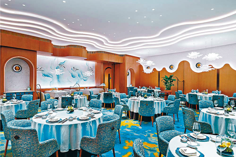 餐廳內處處充滿傳統典雅的中國風元素。