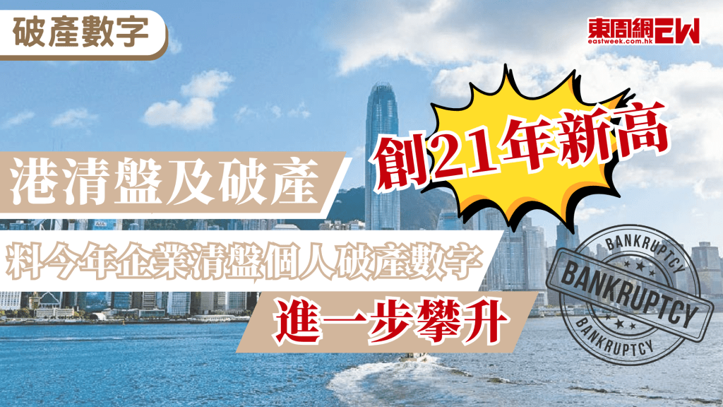 近年本地銀行頻頻「Call Loan」（要求提早還貸款），無論企業及個人均面臨龐大壓力，處理債務重組的富事高諮詢（FTI Consulting）財務諮詢及企業重組部資深董事總經理周偉成指出，今年地產發展商被Call Loan風險較去年明顯紓緩，估計即使出現「爆煲」亦只屬零星個案，惟今年本港結業潮持續，清盤及破產數字已升至21年新高，他預期今年企業清盤及個人破產數字會進一步攀升。