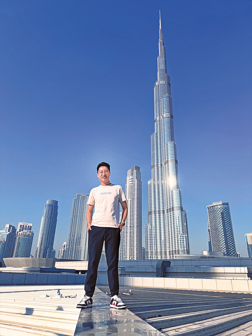 杜拜著名建築Dubai Mall成為朱毅豪在當地的首個降溫項目。