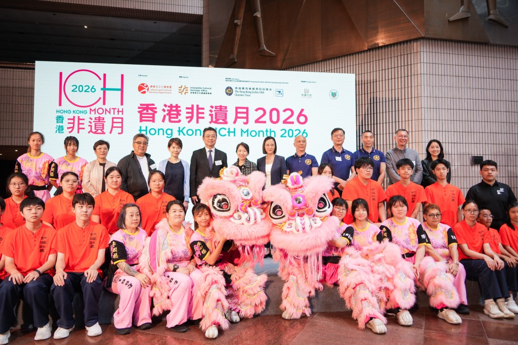非遺辦較早前舉辦節目簡介會,介紹多項「香港非遺月2026」的精彩活動。 非遺辦較早前舉辦節目簡介會,介紹多項「香港非遺月2026」的精彩活動。