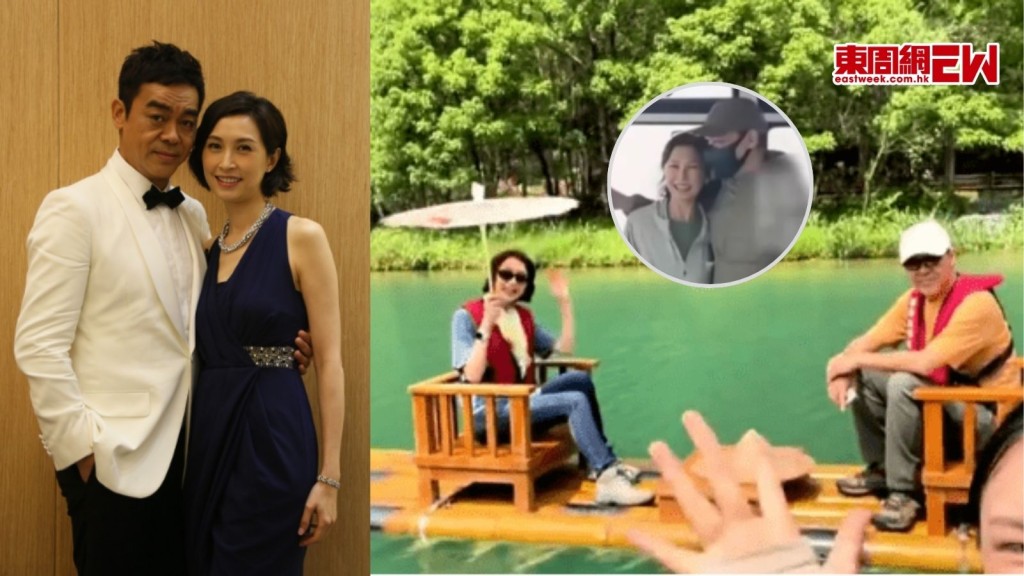 郭藹明58歲素顏look超白滑獲激讚 孖劉青雲遊山玩水貼地親民 老公怕醜反差大