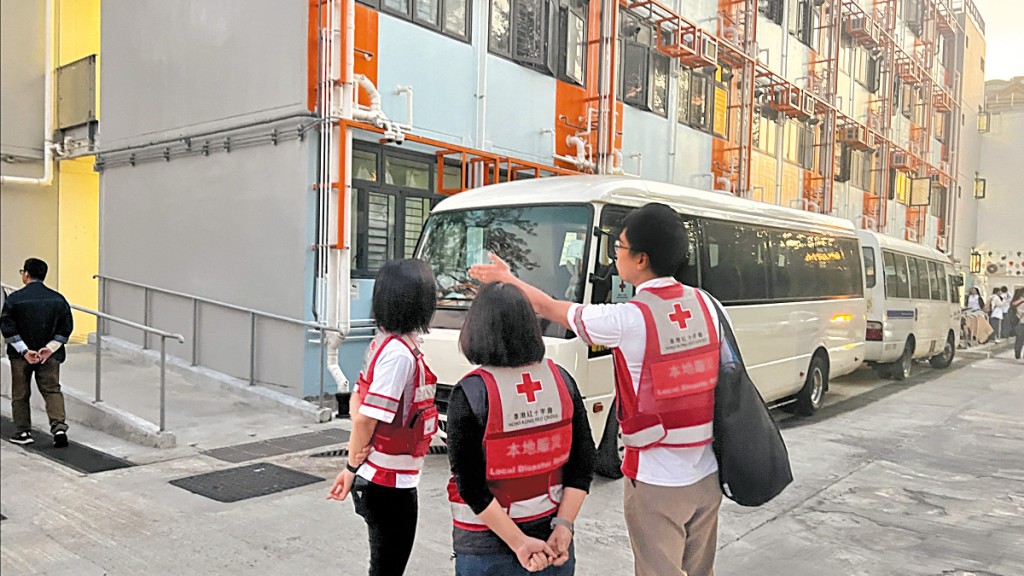 在宏福宏大火發生首星期，紅會的團隊和義工已作出一系列支援服務。