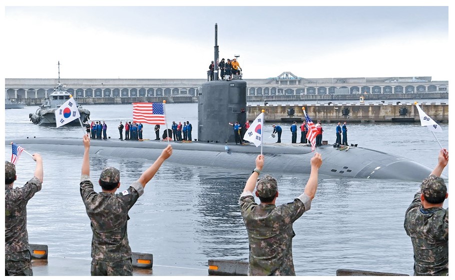 在美國首肯下南韓可以製造及擁有核動力攻擊潛艇。 在美國首肯下南韓可以製造及擁有核動力攻擊潛艇。