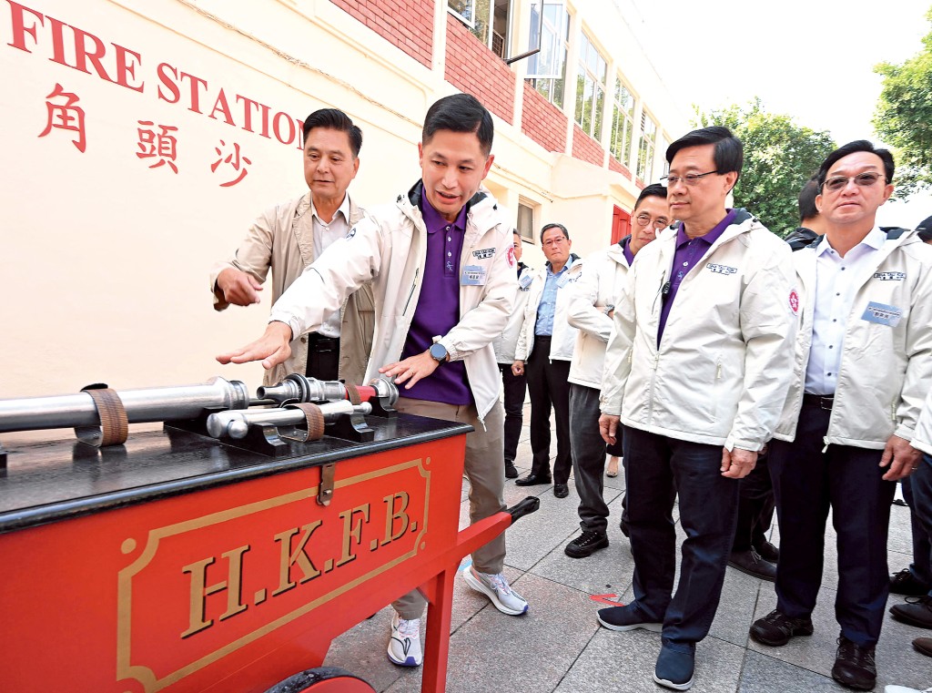 沙頭角禁區全面開放一直是劉業強（右）倡議的重要議題，近年逐步落實。