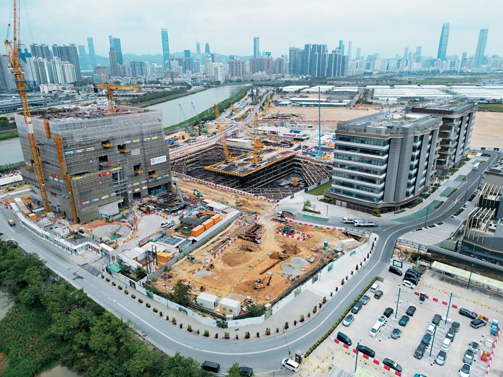 林健鋒指園區將聚焦高增值智能生產與先進科技。 林健鋒指園區將聚焦高增值智能生產與先進科技。